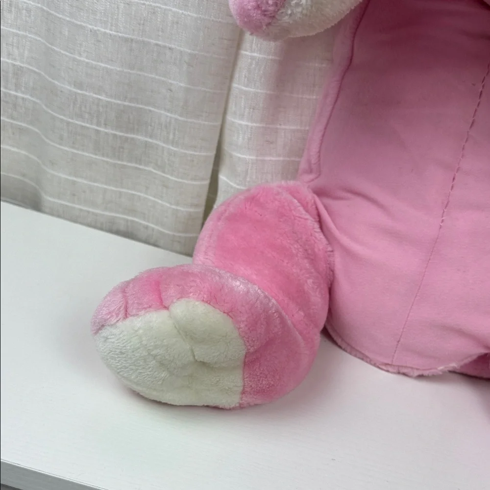 Charming Pink Plush Dog Toy